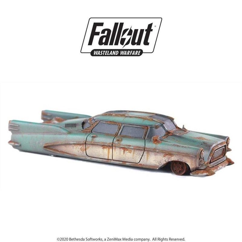 Fallout Wasteland Warfare Terrain Expansion Corvega Sedan