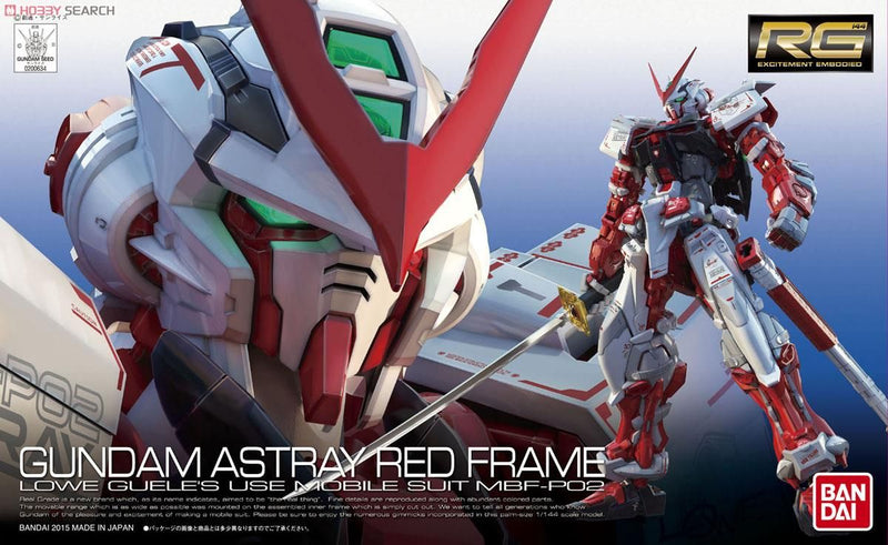 RG 1/144 MBF-P02 Gundam Astray Red Frame Model Kit