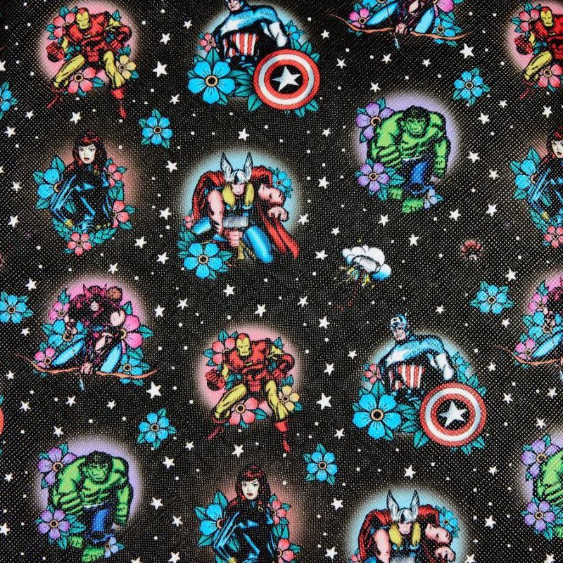 Marvel Comics - Avengers Floral Tattoo Mini Backpack