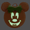 Disney - Minnie Mouse Pumpkin Glow Face Mini Backpack