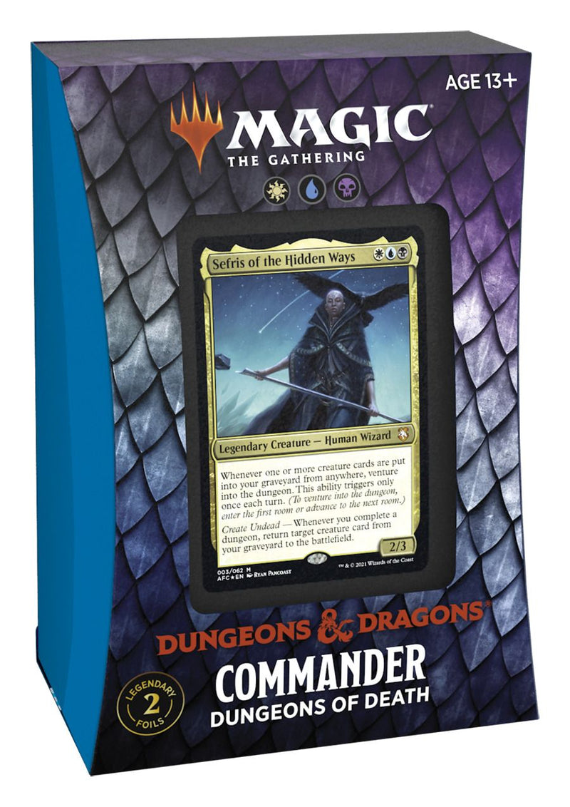 Magic the Gathering: Adventures in the Forgotten Realms - Dungeons of Death Commander Deck