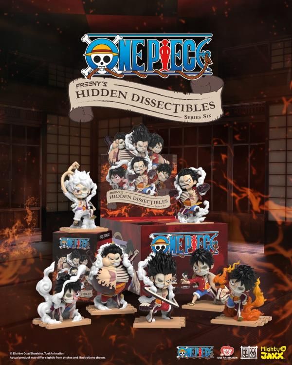 One Piece: Freeny's Hidden Dissectibles One Piece - Luffy’s Gears  Series Blind Box (Single)