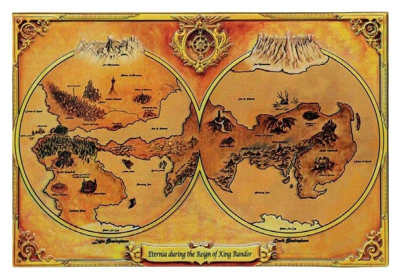 Masters of the Universe - Limited Edition Metal Map of Eternia