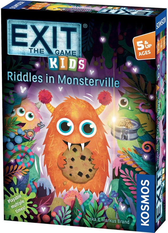 Exit the Game: (Kids) Riddles in Monsterville