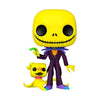 The Nightmare Before Christmas - Jack Skellington & Zero Black Light 10in Pop! Vinyl Figure