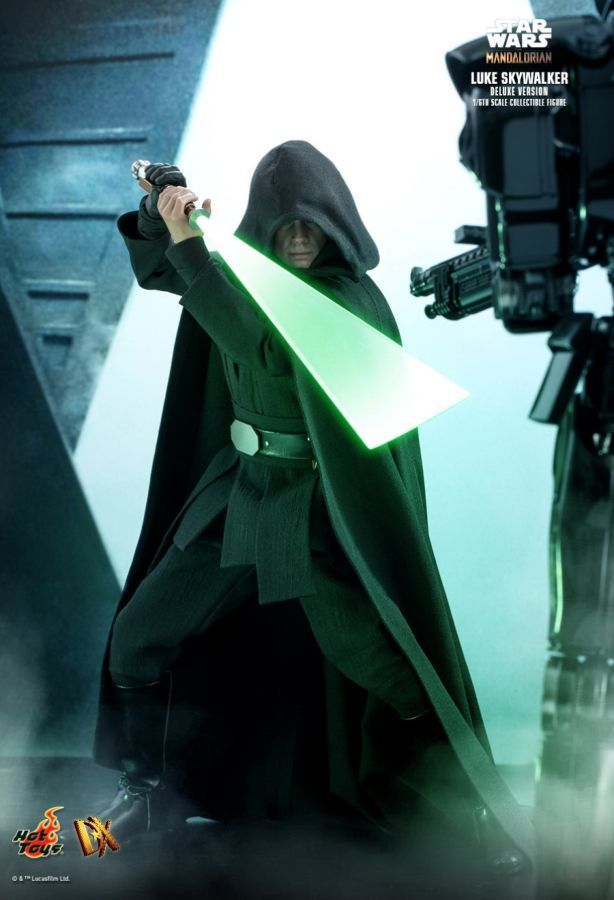 Star Wars: The Mandalorian - Luke Skywalker Deluxe 1/6 Scale 12in Action Figure