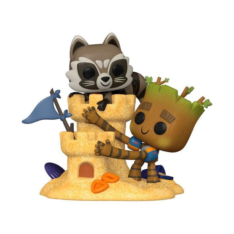 Marvel - Rocket & Groot Beach Day (US Exclusive) Pop! Moment