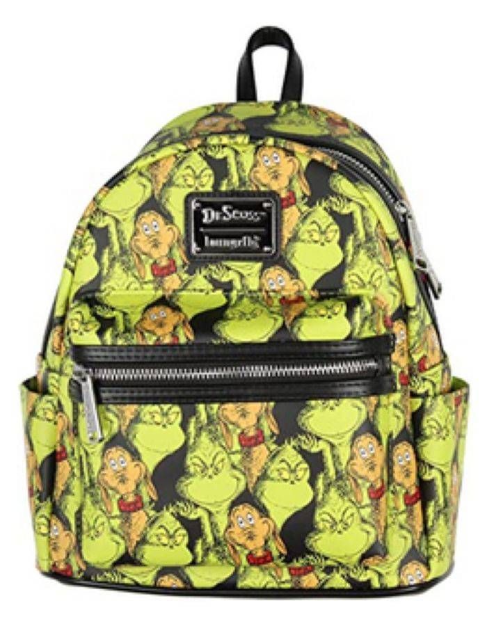Dr Seuss - The Grinch & Max All-Over Print (US Exclusive) Mini Backpack