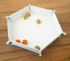 LPG Hex Dice Tray 8in White