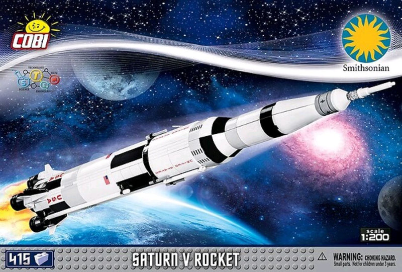 Smithsonian - Saturn V Rocket (415 pieces)