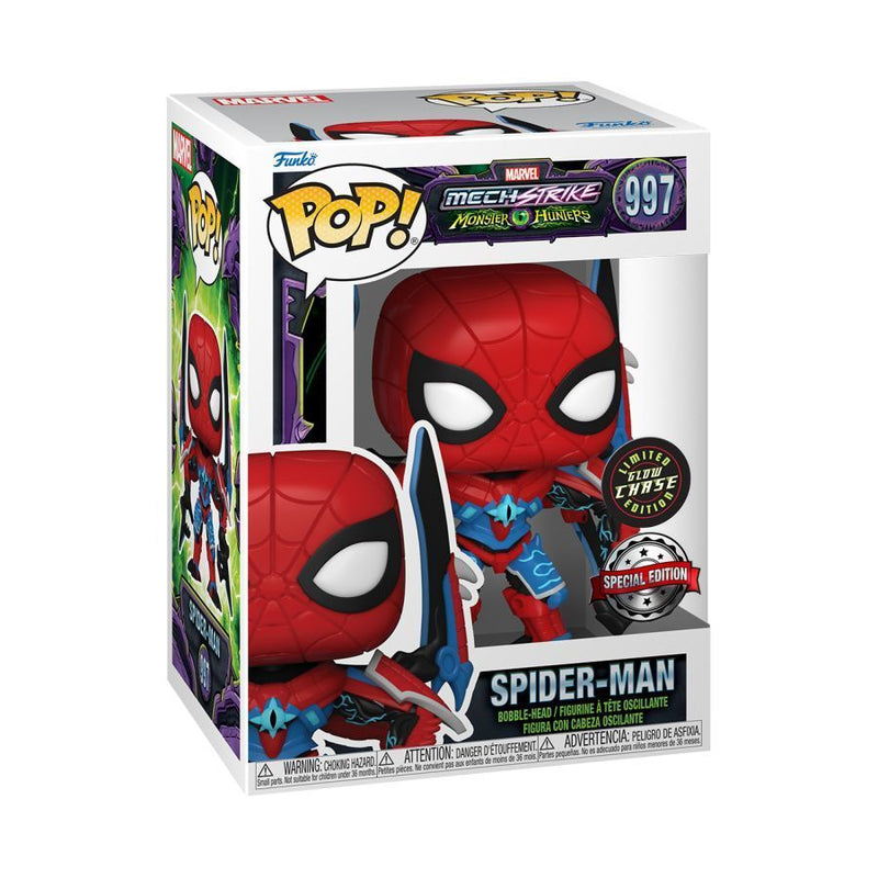 Marvel Mech Strike Monster Hunters - Spider-Man (US Exclusive) Pop! Vinyl Figure