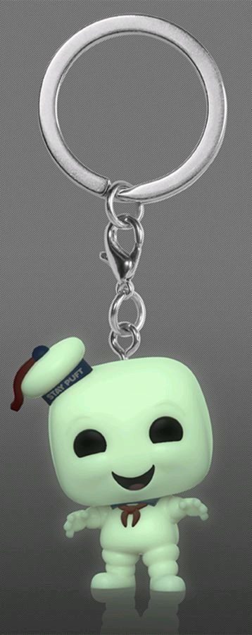 Ghostbusters - Stay Puft Glow (US Exclusive) Pocket Pop! Keychain