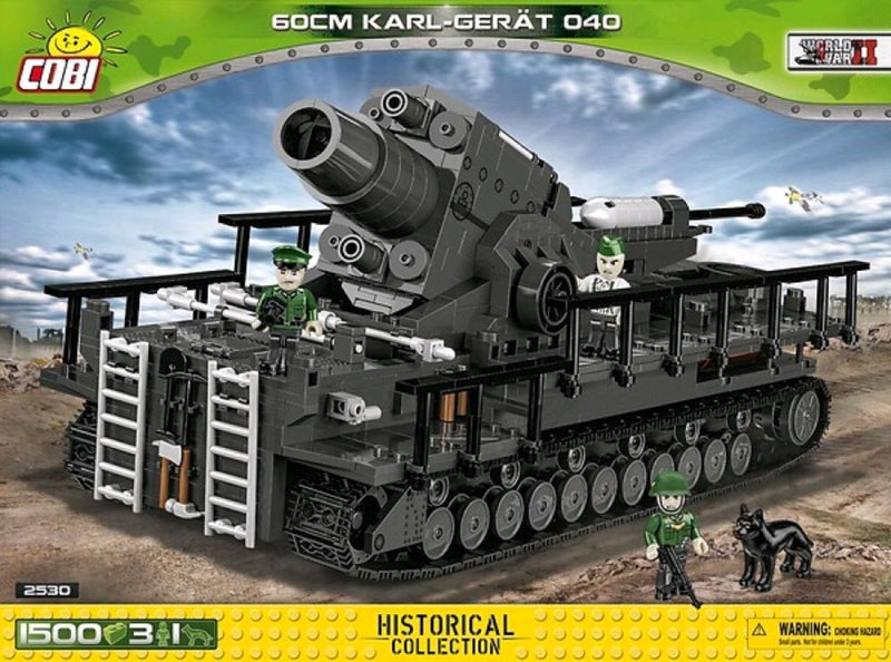 World War II - 60cm Karl-Great 040 Adam (1500 pieces)