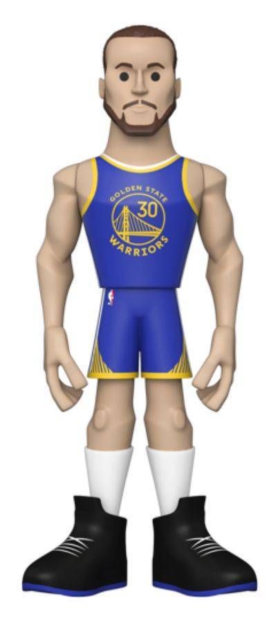 NBA: Warriors - Steph Curry (Chance of Chase) US Exclusive 12in Vinyl Gold Figure