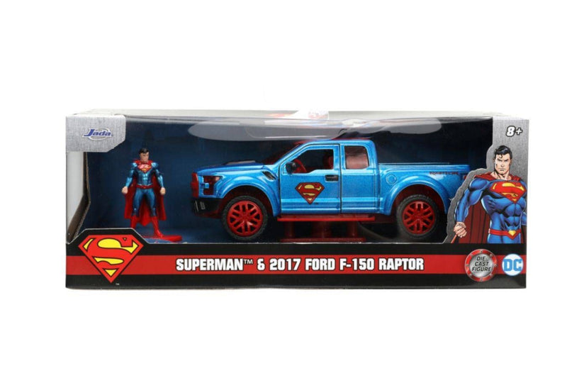DC - 2017 Ford F-150 Raptor with Superman 1:32 Scale