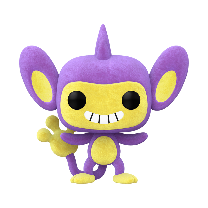 Pokemon - Aipom Flocked (US Exclusive) Pop! Vinyl Figure