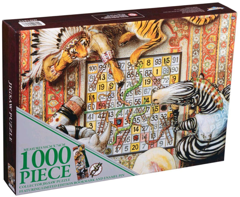 The Eleventh Hour - Snakes and Ladders 1000 Piece Collector Jigsaw Puzzle