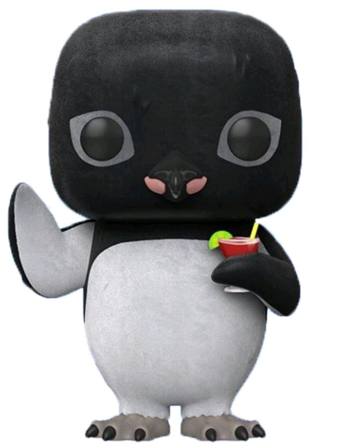 Billy Madison - Penguin with Cocktail Flocked (US Exclusive) Pop! Vinyl Figure