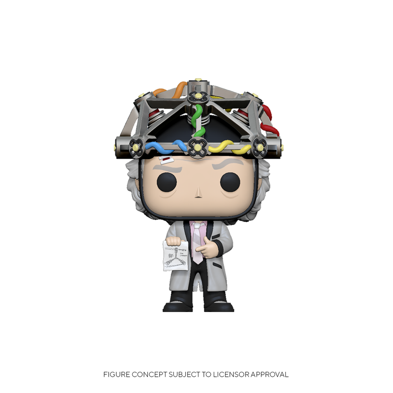 Back To The Future - Doc With Helmet Pop! Vinyl Figure