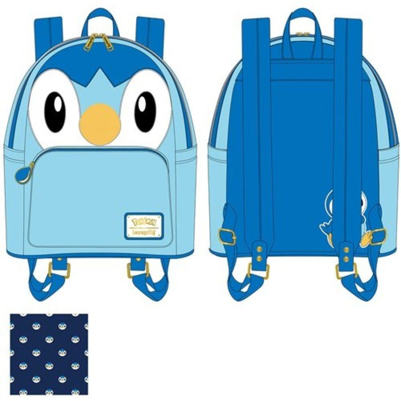 Pokemon - Piplup Mini Backpack