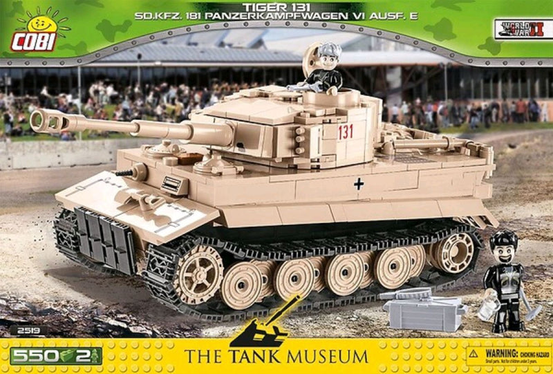 World War II - Tiger 131 Tank M (550 pieces)