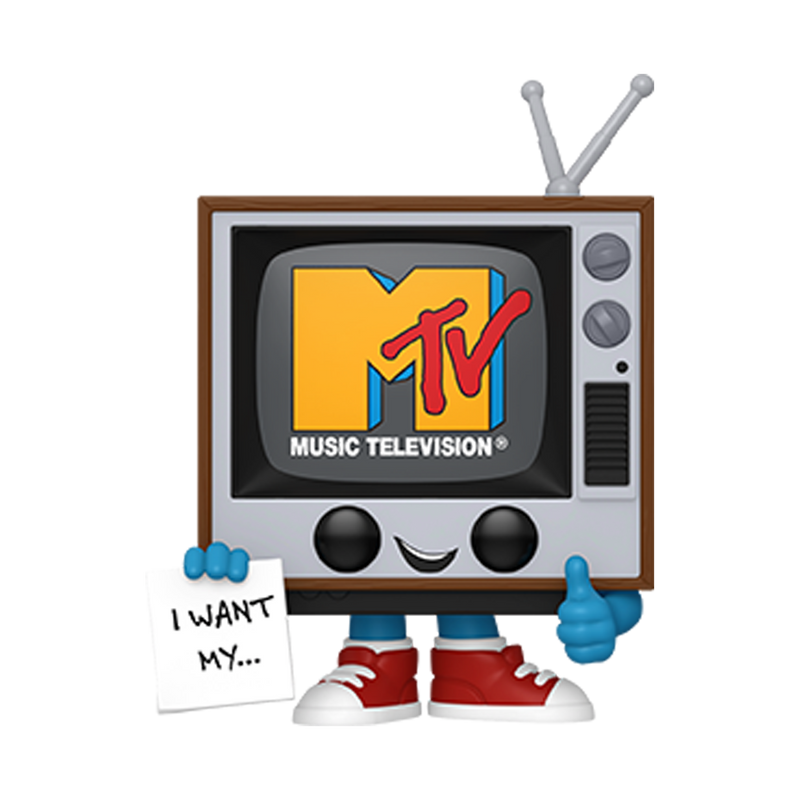 MTV - TV Set with MTV Logo Pop! Vinyl Figure