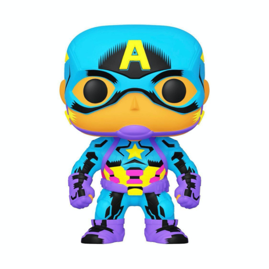 Captain America - Captain America Black Light (US Exclusive) Pop! Vinyl Figure