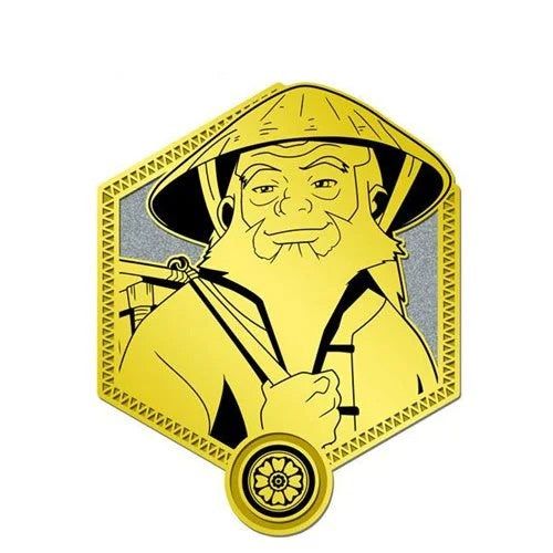 Avatar: The Last Airbender - Gold Iroh Enamel Pin
