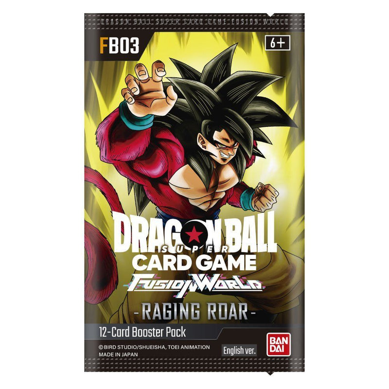 Dragon Ball Super Card Game - Fusion World (FB03) Raging Roar Booster (Single)