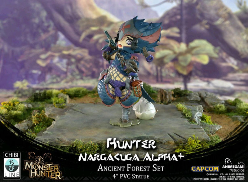 Monster Hunter - Nargacuga Alpha + PVC Statue