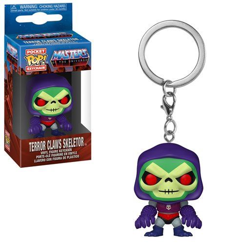 Masters of the Universe - Skeletor with Terror Claws Pocket Pop! Keychain