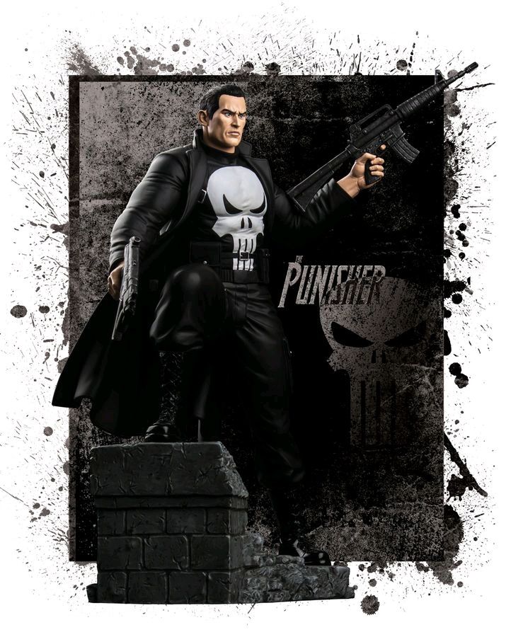 Punisher - 1:6 Scale Limited Edition Statue (With Interchangeable Head)