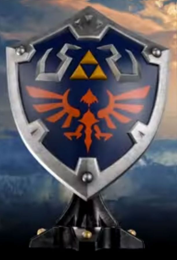 The Legend of Zelda - Hylian Shield PVC Statue Standard Edition