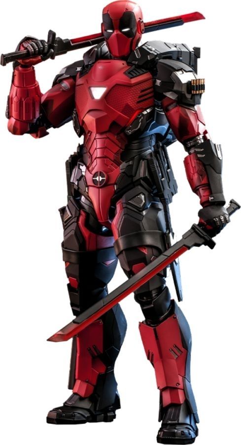Deadpool - Armorized Deadpool Diecast 1:6 Scale 12in Action Figure
