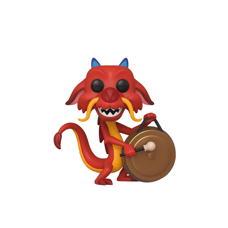 Mulan - Mushu with Gong Pop! Vinyl Figure