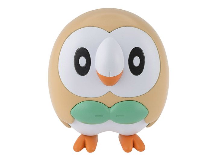 Pokemon - Quick!! 10 Rowlet Model Kit