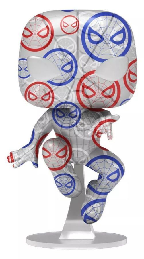 Spider-Man - Patriotic Age (Artist Series) US Exclusive Pop! Vinyl Figure with Protector