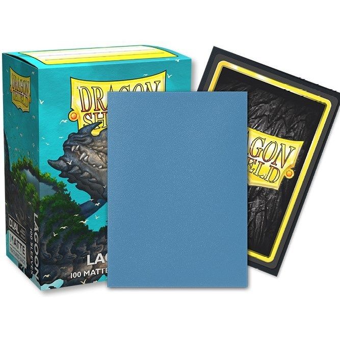 Dragon Shield: Dual Lagoon Matte Sleeves 100 (Standard Size)