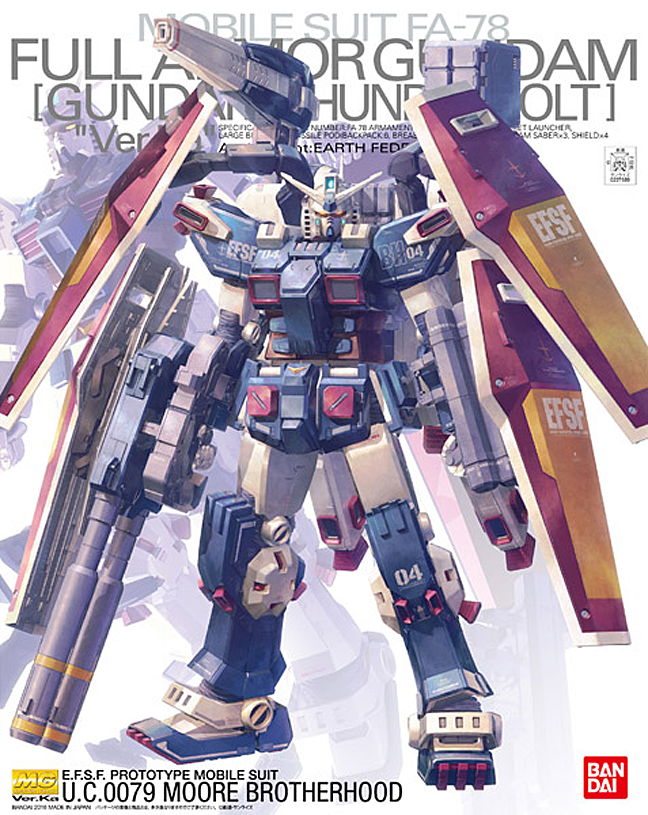 MG 1/100 Full Armor Gundam Ver.Ka [Gundam Thunderbolt] Model Kit