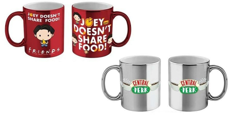 Friends - Metallic Coffee Mug Set of 2