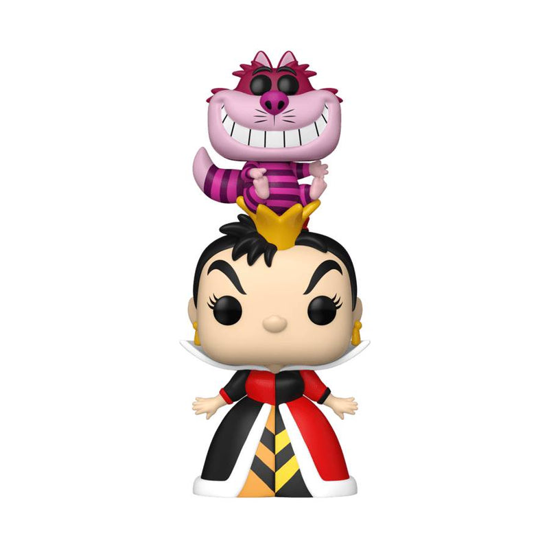 Alice in Wonderland (1951) - Queen of Hearts with Cheshire Cat Pop! Premium