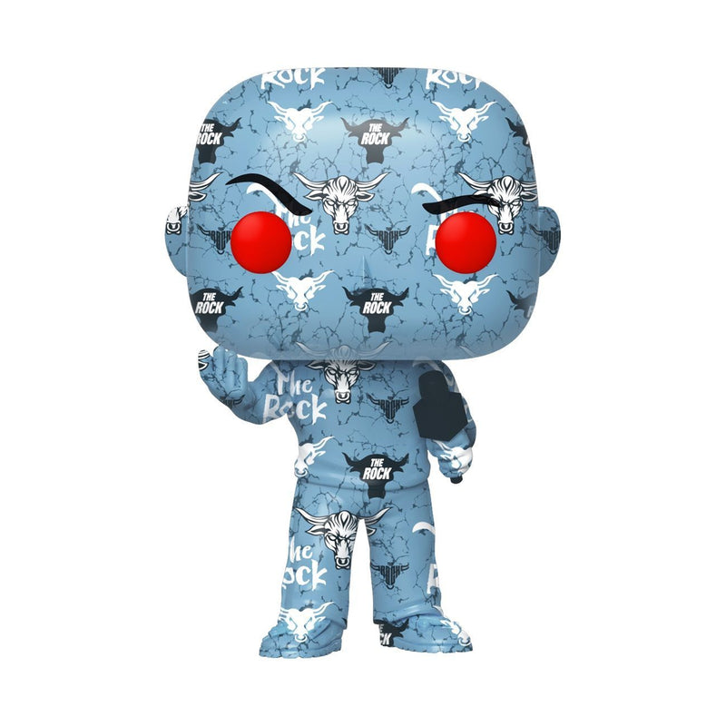 WWE - The Rock (Artist Series) US Exclusive Pop! Vinyl Figure with Protector