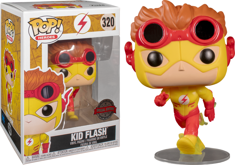 Young Justice - Kid Flash US Exclusive Pop! Vinyl Figure