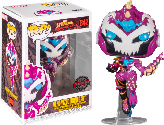 Venom - Venomized Ironheart (Chance of Chase) US Exclusive Pop! Vinyl Figure