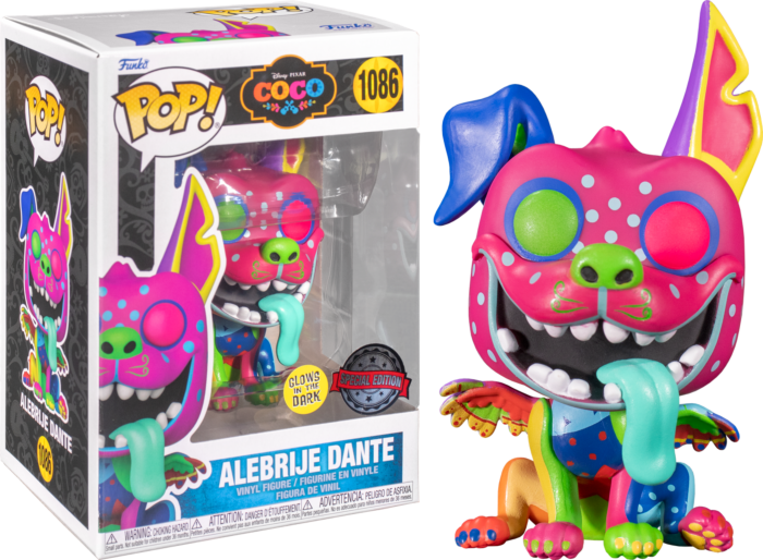 Coco - Alebrije Dante Glow US Exclusive Pop! Vinyl [RS]