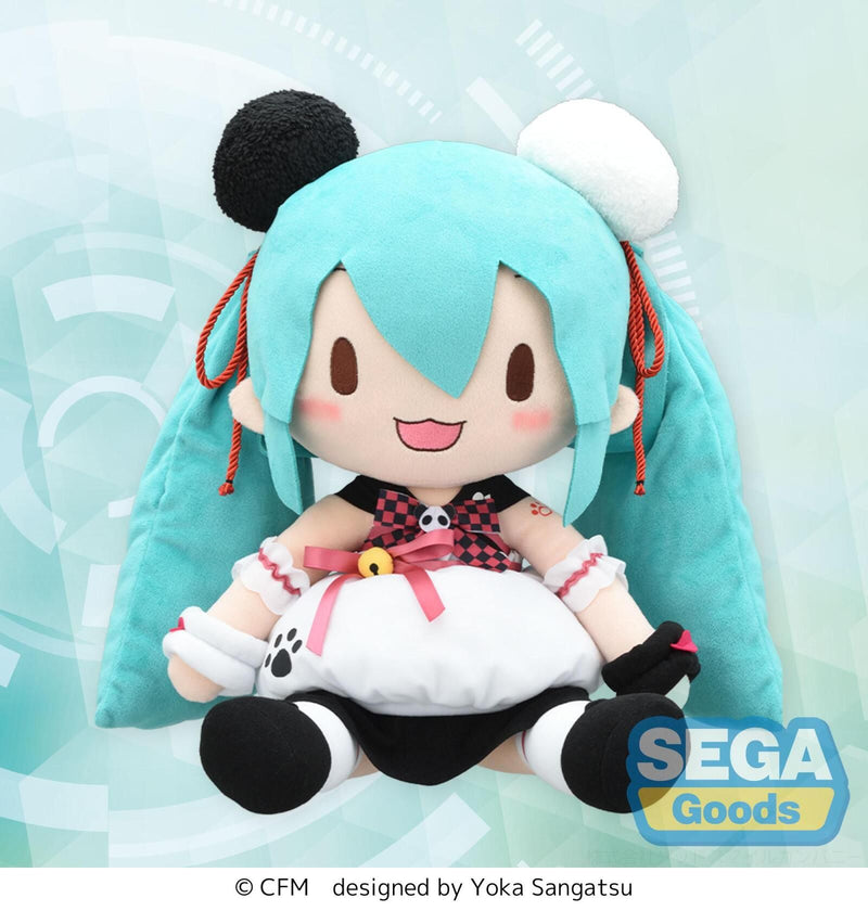 Character Vocal Series 01 - Hatsune Miku Fuwa Petit Panda Bun Plush (Large)