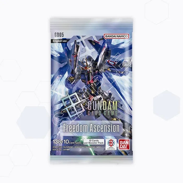 Gundam Card Game: Booster – Freedom Ascension (Single)