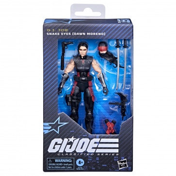 G.I. Joe Classified Series: #197. Snake Eyes (Dawn Moreno) Action Figure