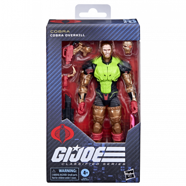 G.I. Joe Classified Series: #201, Cobra Overkill Action Figure