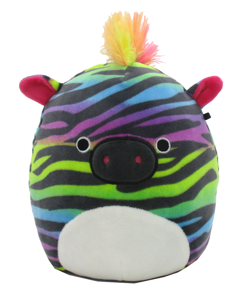 Squishmallows - Rainbow Zebra Safiyah 10 Inch Plush